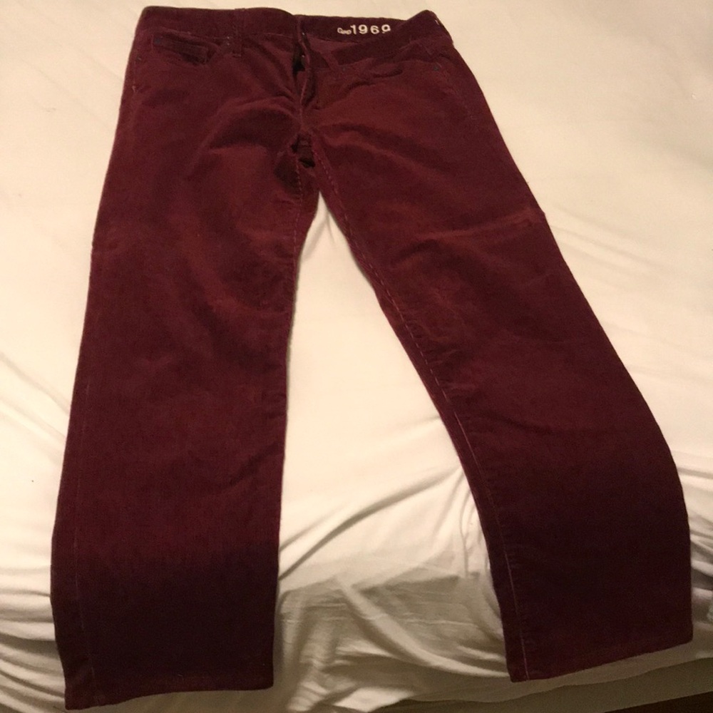 Red Corduroys